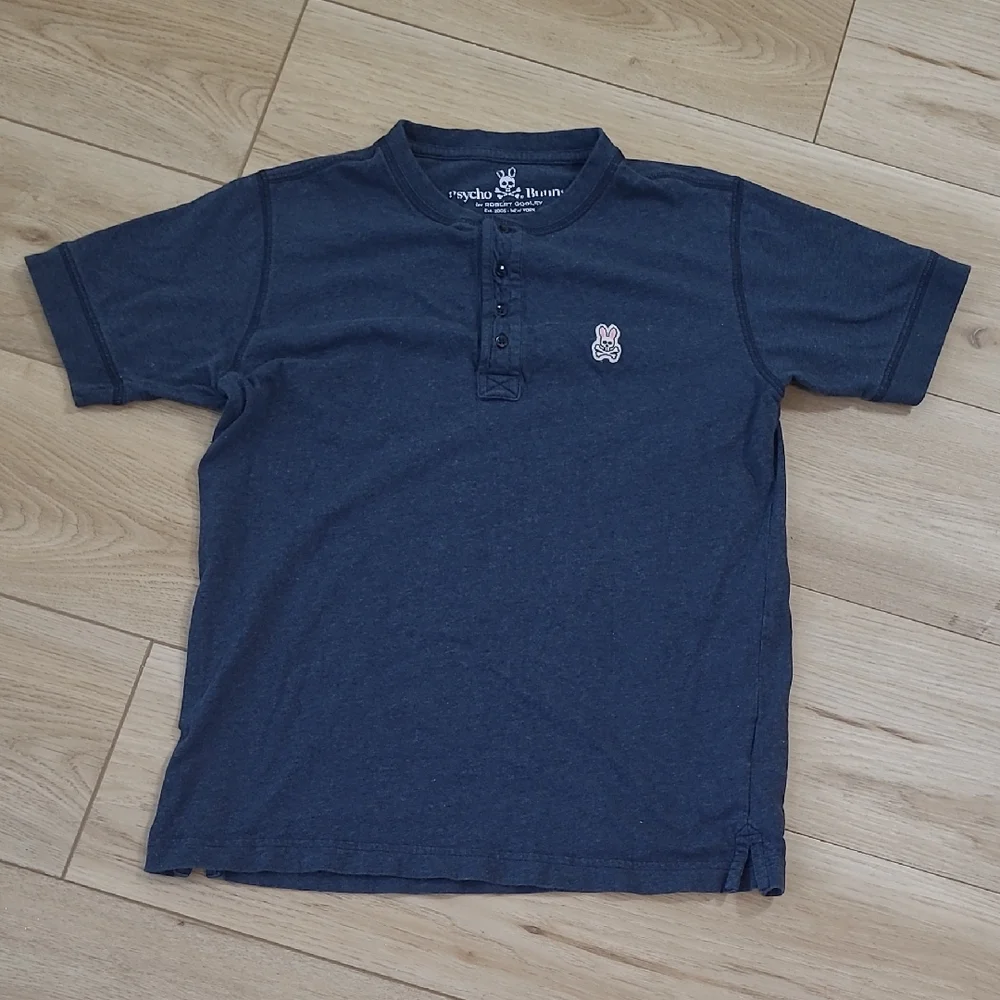 Psycho Bunny Dark Blue Kids T Shirt Size Xl 18/20